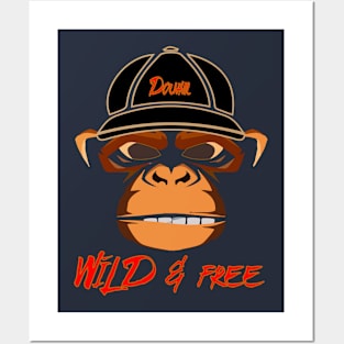 wild and free Posters and Art